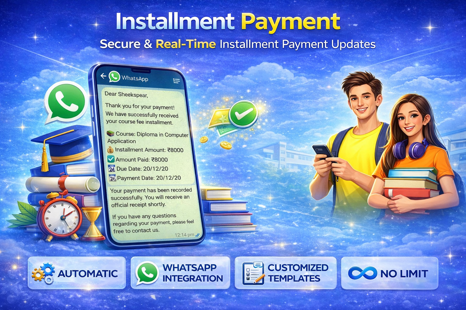 Installment Payment Confirmation