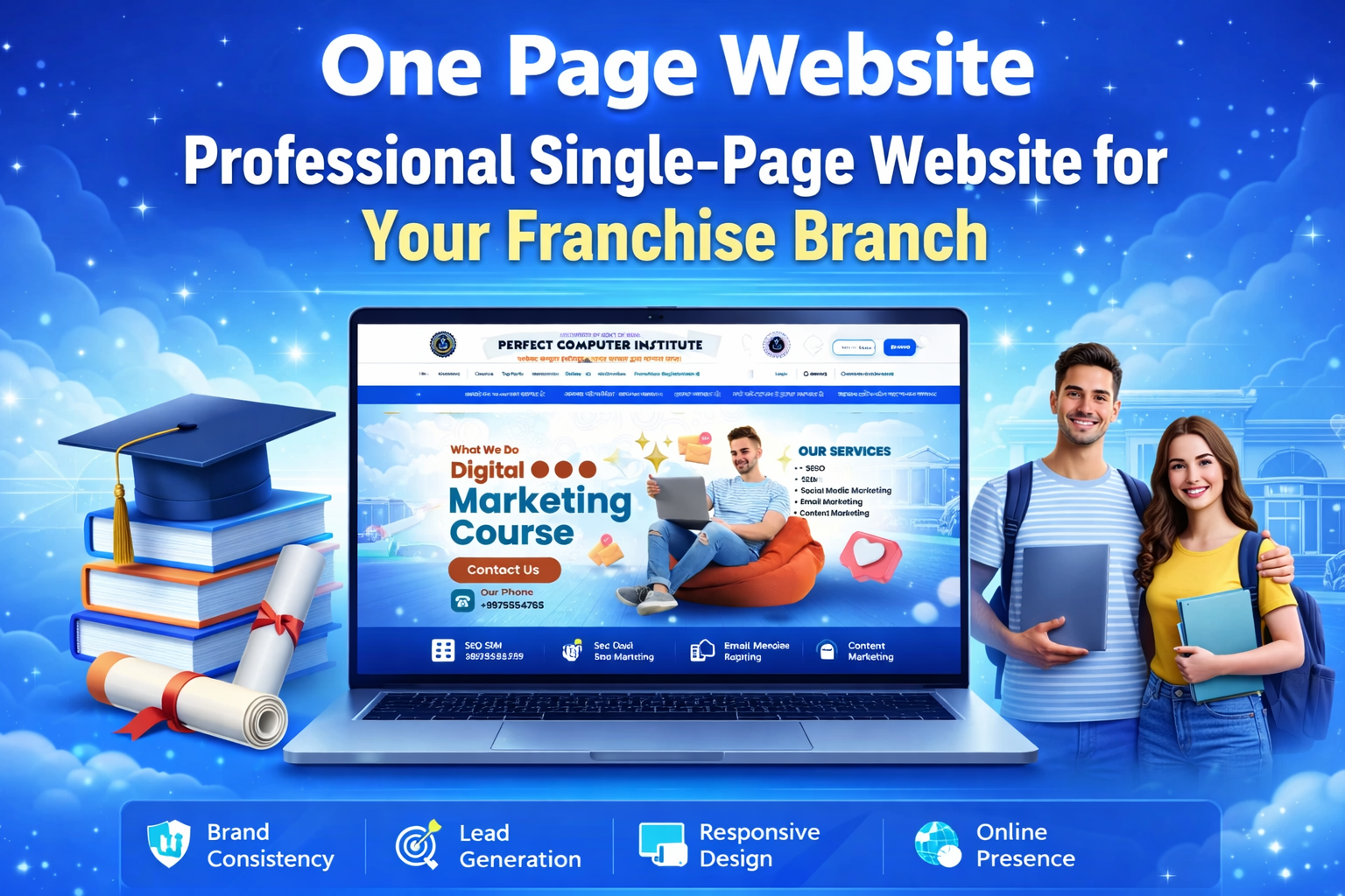 One Page Website