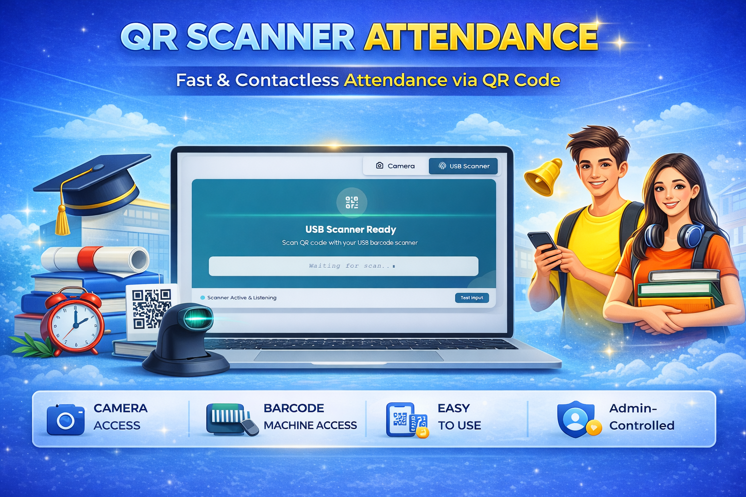 QR Scanning Attendance