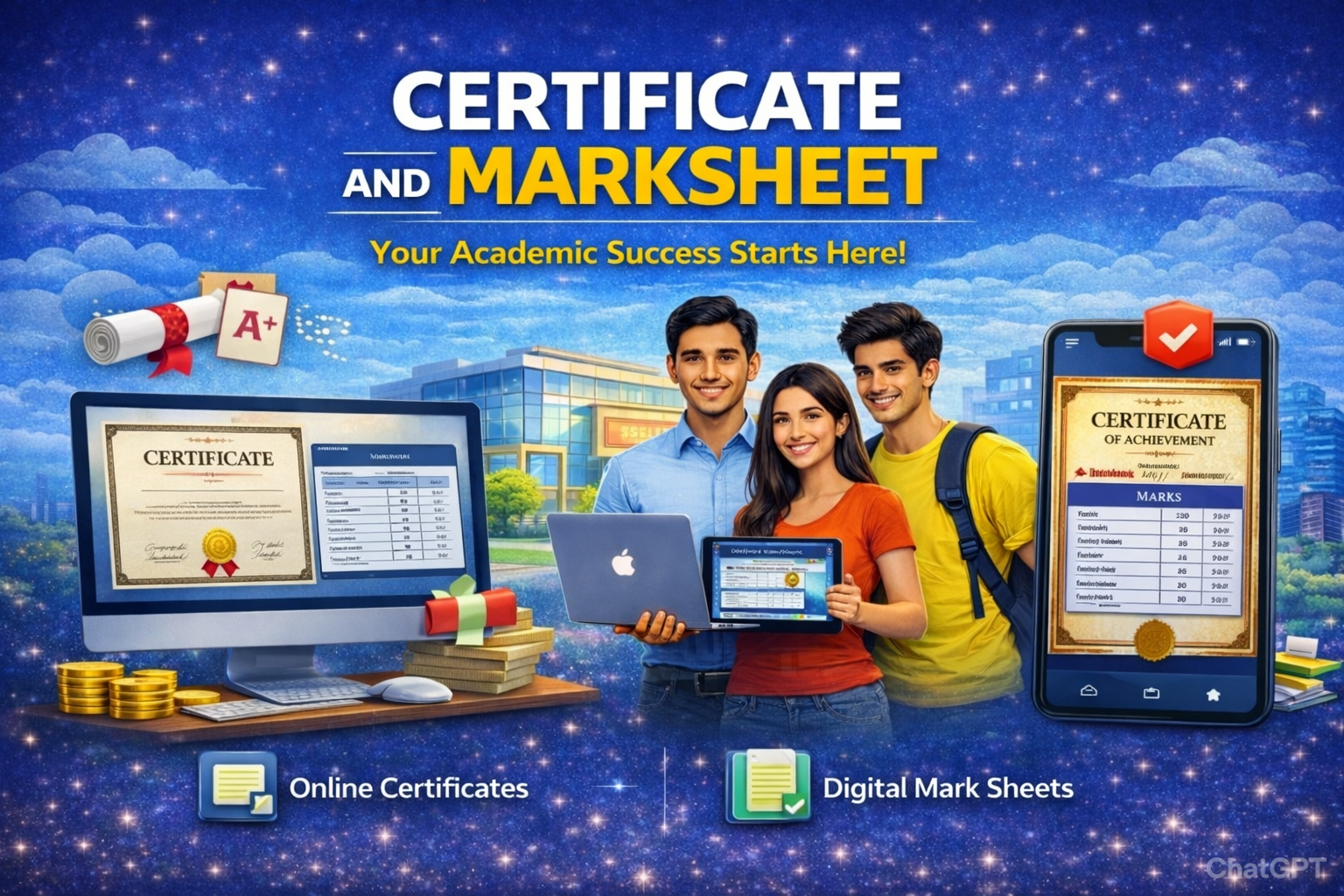 Certificate And Marksheet