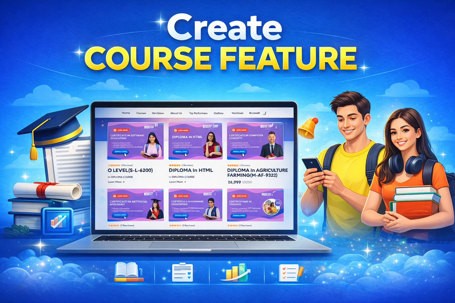 Create Course Feature